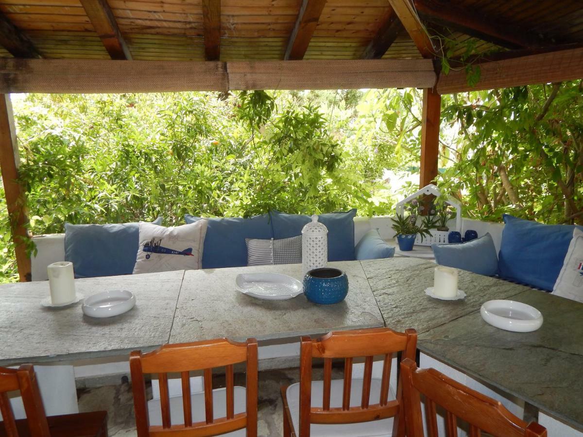 Palmina Mare Villa And Studios Paralia Vrachou Extérieur photo